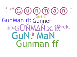 ニックネーム - Gunman