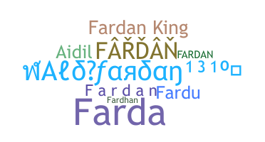 ニックネーム - Fardan