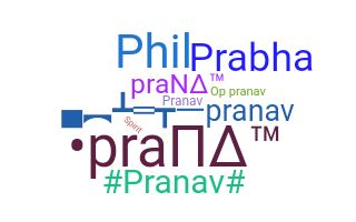 ニックネーム - Prana
