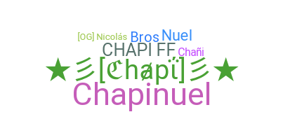 ニックネーム - Chapi