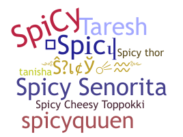 ニックネーム - Spicy
