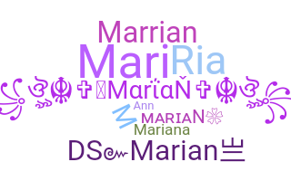 ニックネーム - Marian