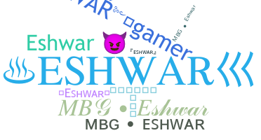 ニックネーム - Eshwar