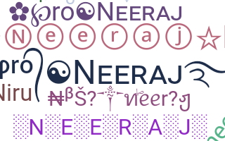 ニックネーム - Neeraj