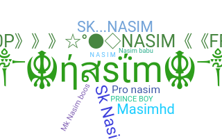ニックネーム - Nasim