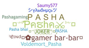 ニックネーム - Pasha