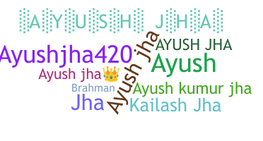 ニックネーム - Ayushjha