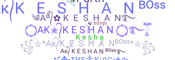 ニックネーム - Keshan