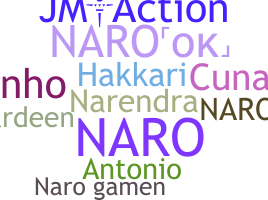 ニックネーム - Naro