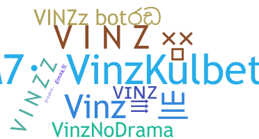 ニックネーム - Vinz