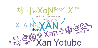ニックネーム - XaN