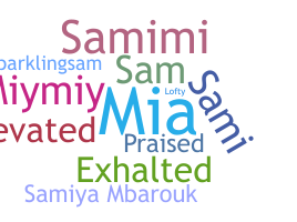 ニックネーム - Samiyah
