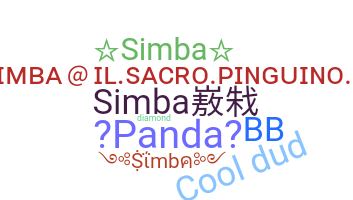 ニックネーム - Simba