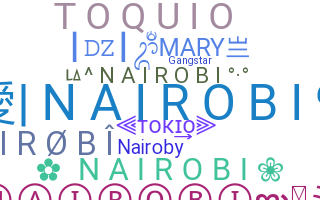 ニックネーム - Nairobi