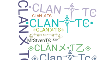 ニックネーム - Clantc