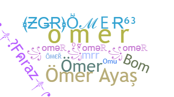 ニックネーム - omer