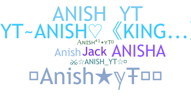 ニックネーム - AnishYt