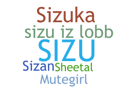 ニックネーム - SiZu