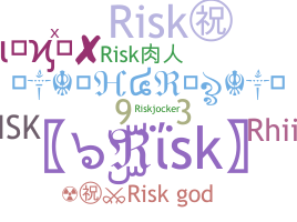 ニックネーム - Risk
