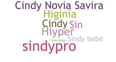 ニックネーム - Sindy