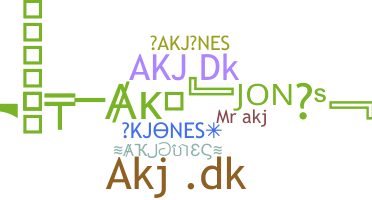 ニックネーム - AKJONES
