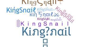 ニックネーム - KingSnail