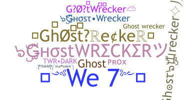 ニックネーム - ghostwrecker