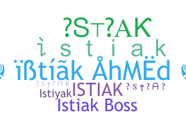 ニックネーム - Istiak
