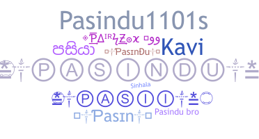ニックネーム - Pasindu