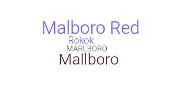 ニックネーム - malboro