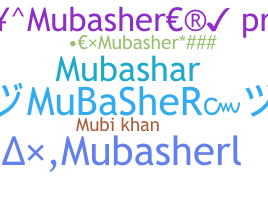 ニックネーム - Mubasher