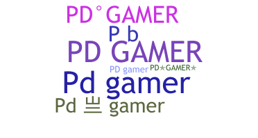 ニックネーム - Pdgamer