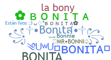 ニックネーム - Bonita