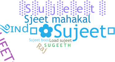 ニックネーム - Sujeet