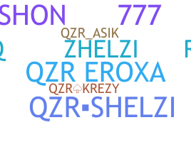 ニックネーム - QZRSHELZI