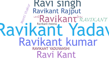 ニックネーム - Ravikant
