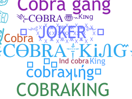 ニックネーム - cobraking