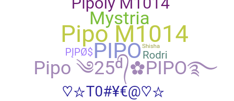ニックネーム - Pipo