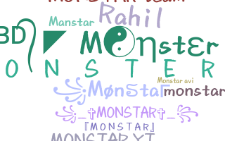 ニックネーム - Monstar
