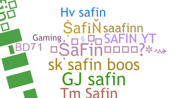 ニックネーム - Safin