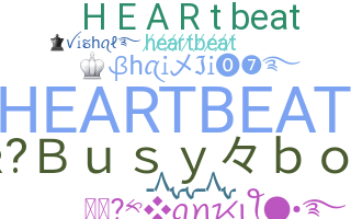 ニックネーム - heartbeat