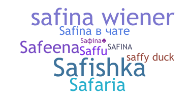 ニックネーム - Safina