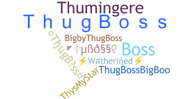 ニックネーム - ThugBoss
