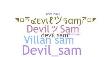 ニックネーム - DevilSam