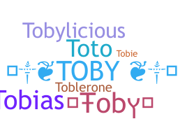 ニックネーム - Toby
