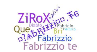 ニックネーム - fabrizzio
