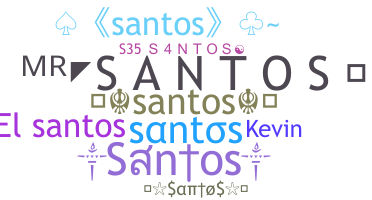 ニックネーム - Santos