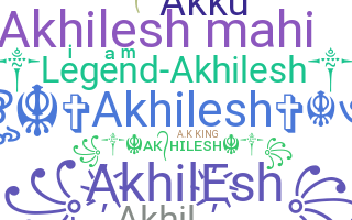 ニックネーム - Akhilesh