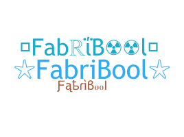 ニックネーム - FabriBool