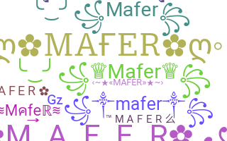 ニックネーム - Mafer